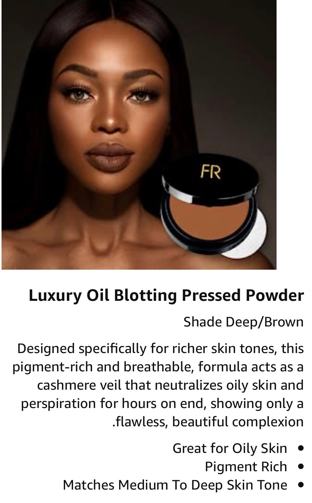 Luxury Oil Blotting Powder - Shade - HONEY CLAY MEDIUM